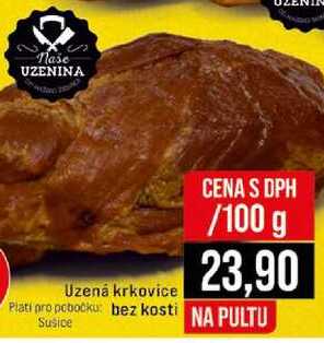 Uzená krkovice 100 g