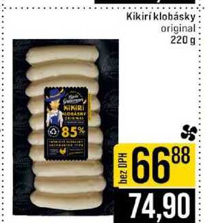 Kikiri klobásky original 220 g
