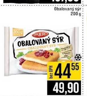 Obalovaný sýr 200 g 