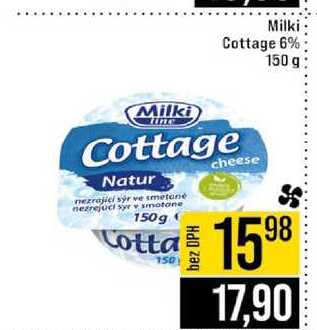 Milki Cottage 6% 150 g