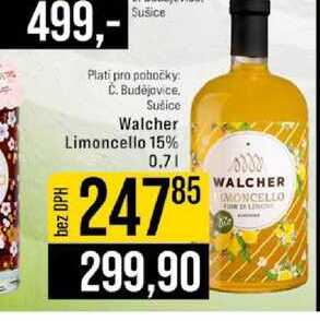 Walcher Limoncello 15% 0,7l