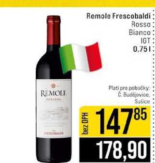 Remole Frescobaldi Rosso Bianco IGT 0,75l