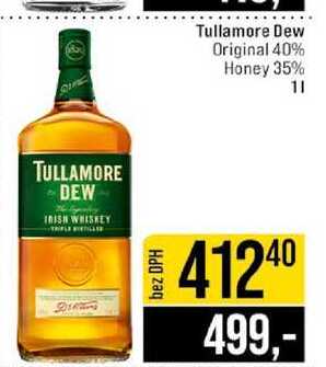 Tullamore Dew Original 40% Honey 35% 1l