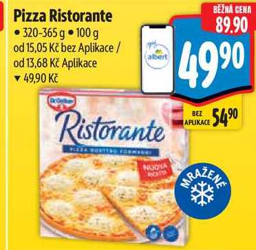 Pizza Ristorante, 320-365 g  
