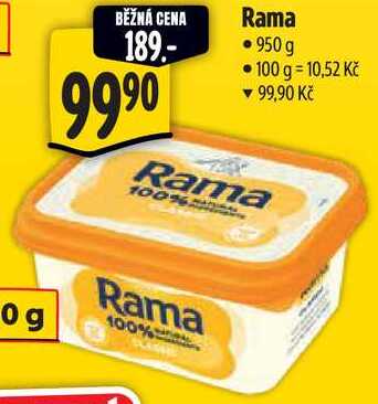Rama, 950 g