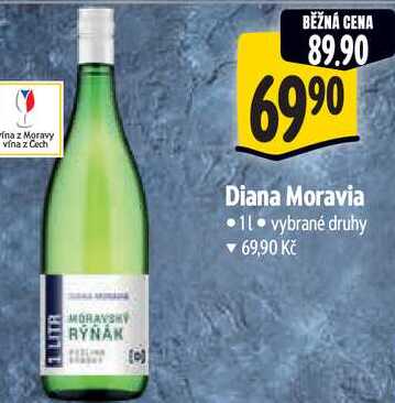 Diana Moravia, 1 l