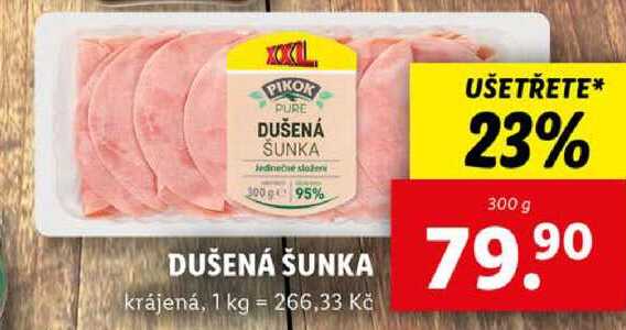 Dušená šunka, 300 g