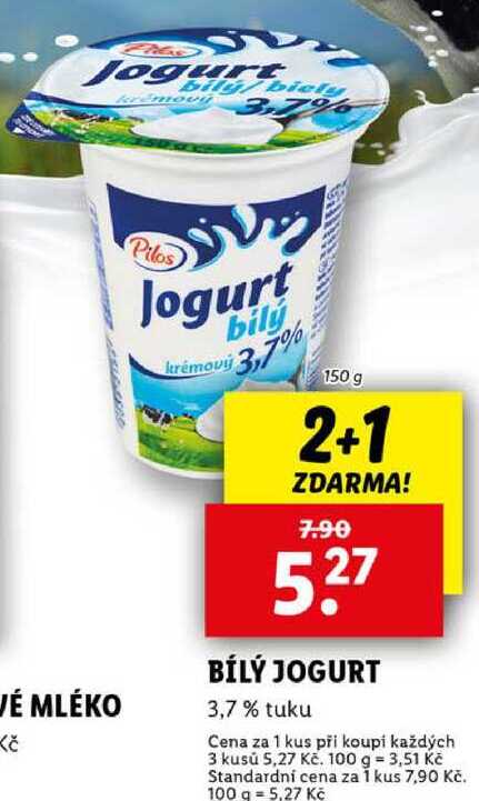 BÍLÝ JOGURT, 150 g