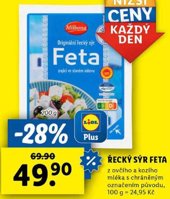 ŘECKÝ SÝR FETA, 200 g
