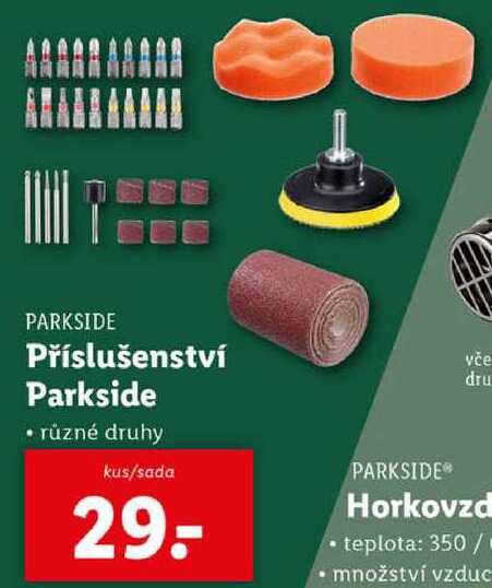 Příslušenství Parkside