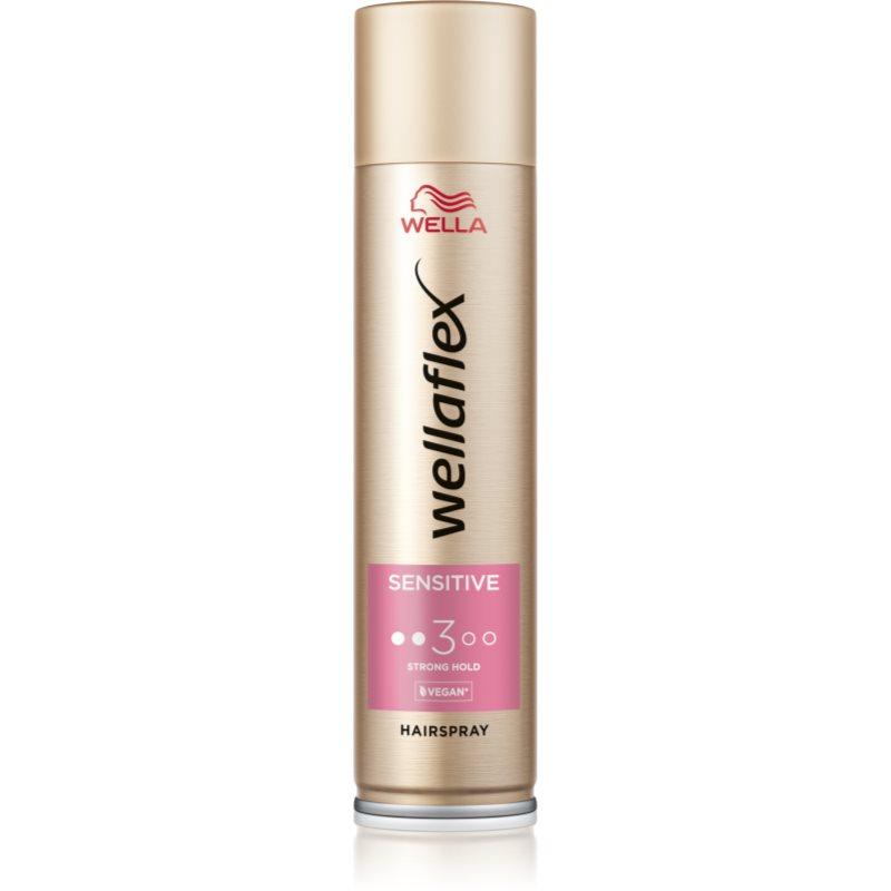 Wella Wellaflex Sensitive lak na vlasy se střední fixací bez parfemace 250 ml