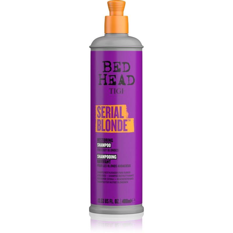 TIGI Serial Blonde Restoring Shampoo obnovující šampon pro blond vlasy 400 ml