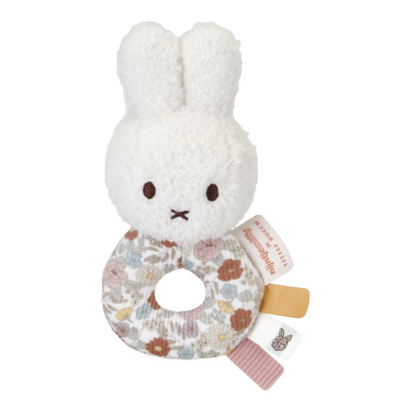 Little Dutch Rattle Miffy Vintage Flowers chrastítko 1 ks