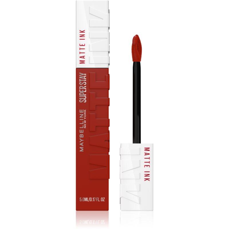 MAYBELLINE NEW YORK SuperStay Matte Ink matná tekutá rtěnka pro dlouhotrvající efekt odstín 455 Harmonizer 5 ml