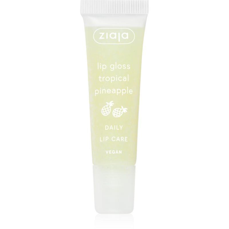 Ziaja Tropical Pineapple pečující lesk na rty 12 ml