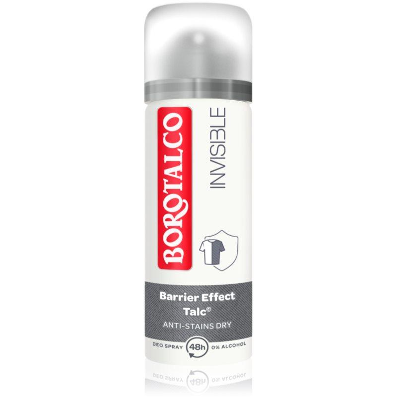 Borotalco Invisible deodorant ve spreji proti bílým a žlutým skvrnám 45 ml