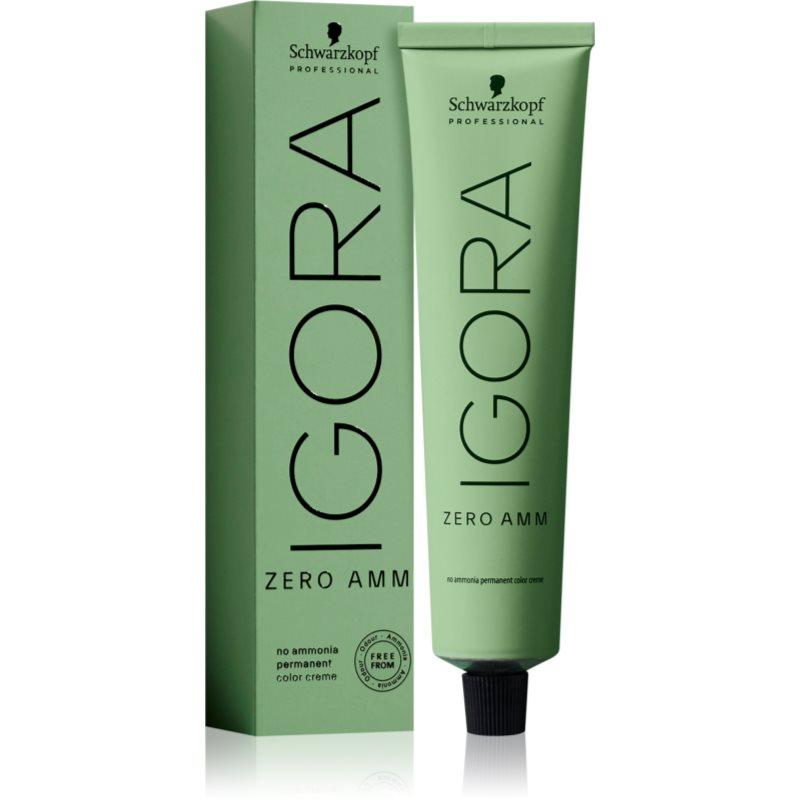 Schwarzkopf Professional IGORA ZERO AMM permanentní barva na vlasy bez amoniaku odstín 5-67 60 ml