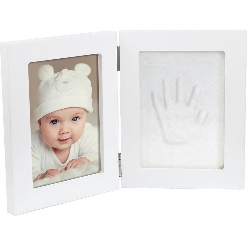 Dooky Luxury Memory Box Double Frame Handprint sada na otisk miminka 1 ks