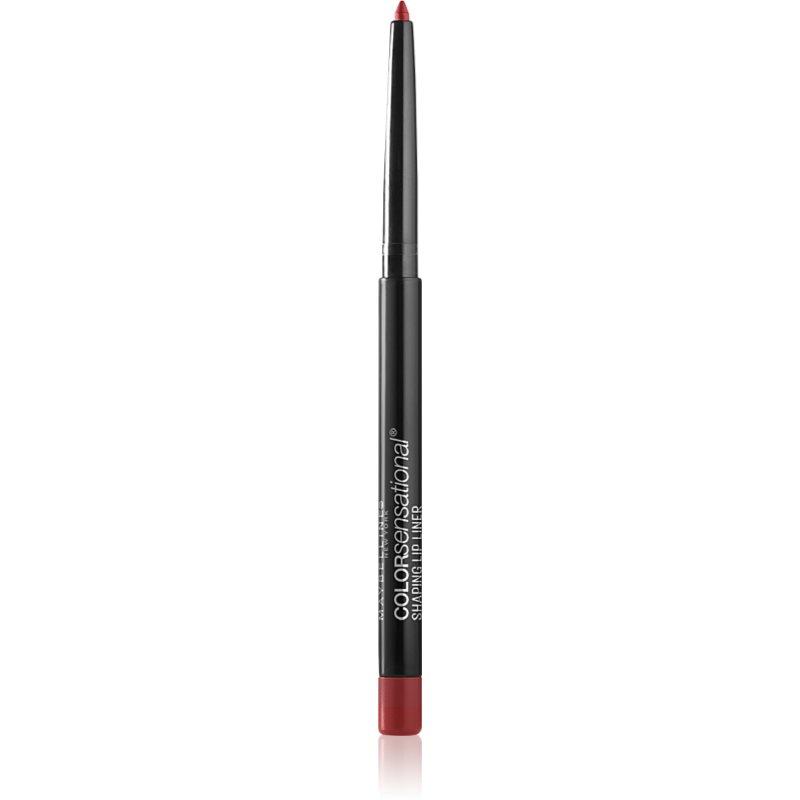 MAYBELLINE NEW YORK Color Sensational Shaping Lip Liner tužka na rty s ořezávátkem odstín 80 Red Escape 1.2 g