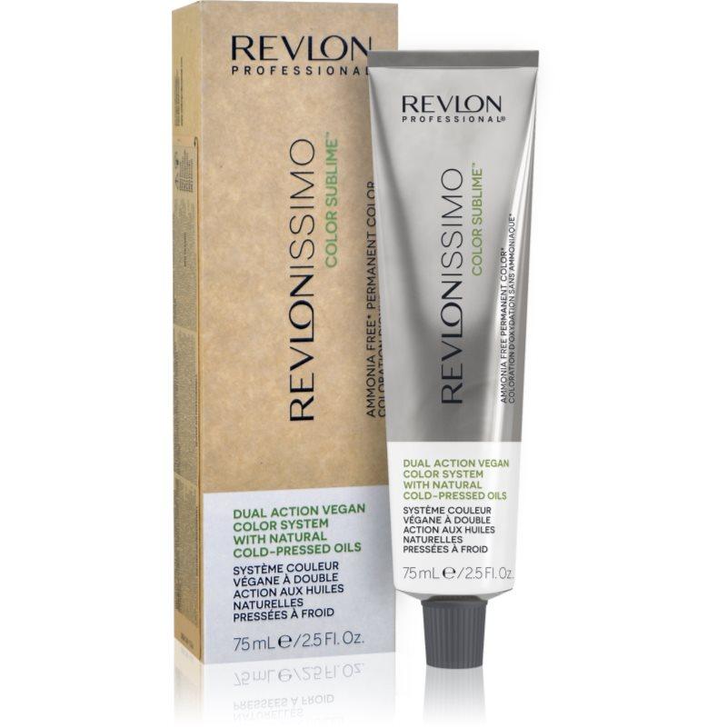 Revlon Professional Revlonissimo Color Sublime permanentní barva na vlasy bez silikonů odstín 10.21 75 ml