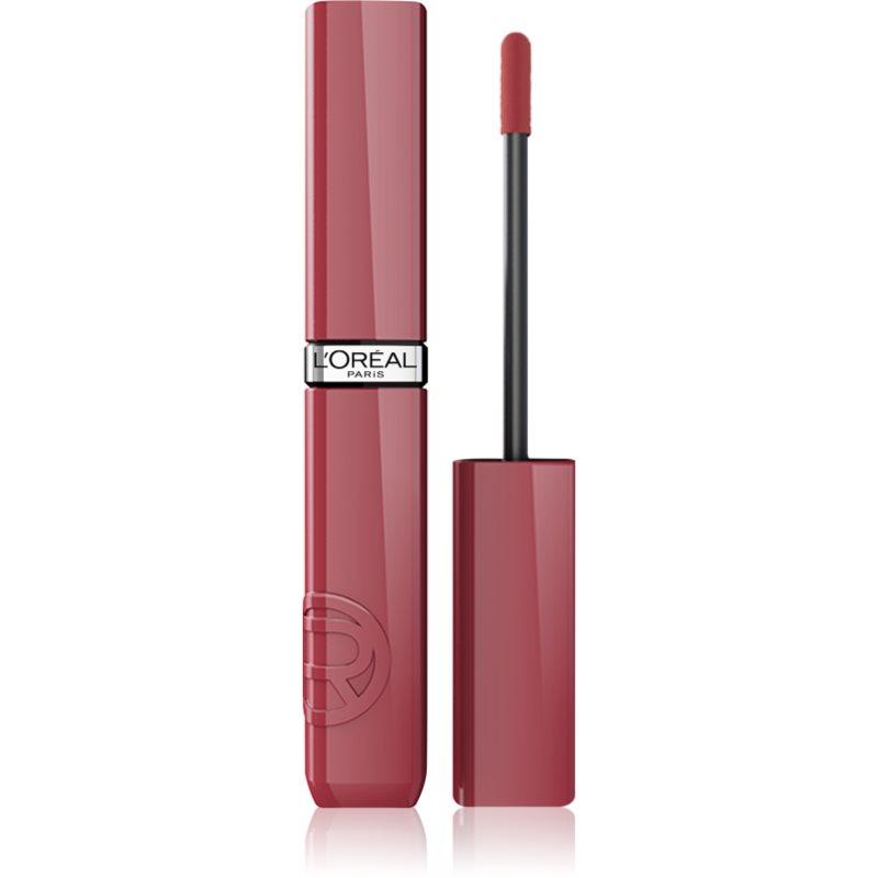 L’Oréal Paris Infaillible Laque Resistance dlouhotrvající tekutá rtěnka dodávající hydrataci a lesk odstín 220 Paris Sunset 4.3 ml