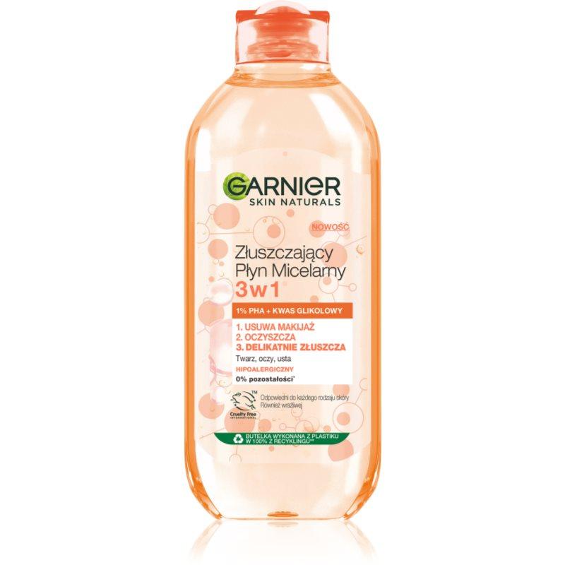 Garnier Skin Naturals Micellar Gentle Peeling micelární voda s peelingovým efektem 400 ml