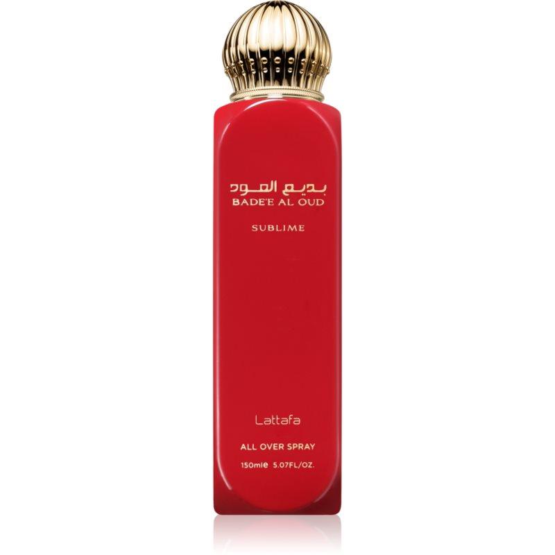 Lattafa Badee Al Oud Sublime tělový sprej unisex 150 ml