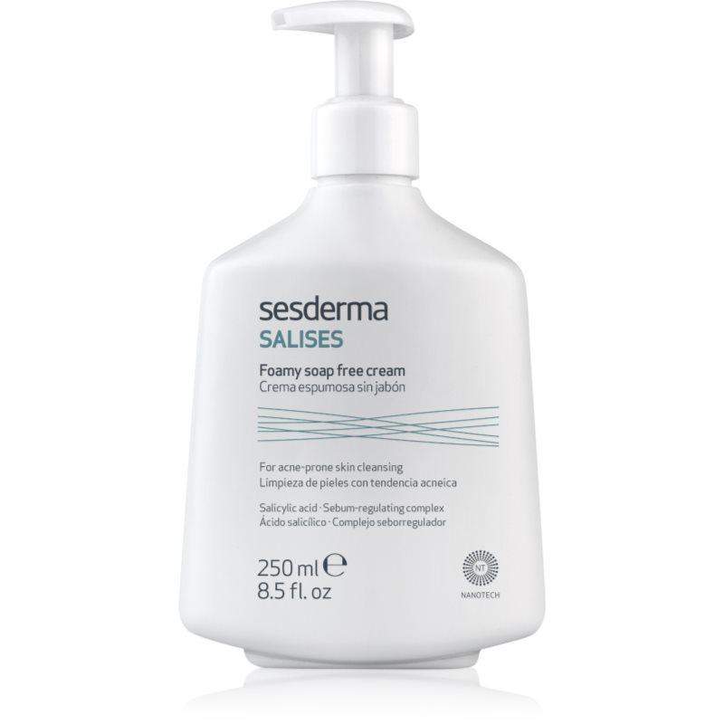 Sesderma Salises Foamy soap-free cream čisticí gel proti akné 250 ml