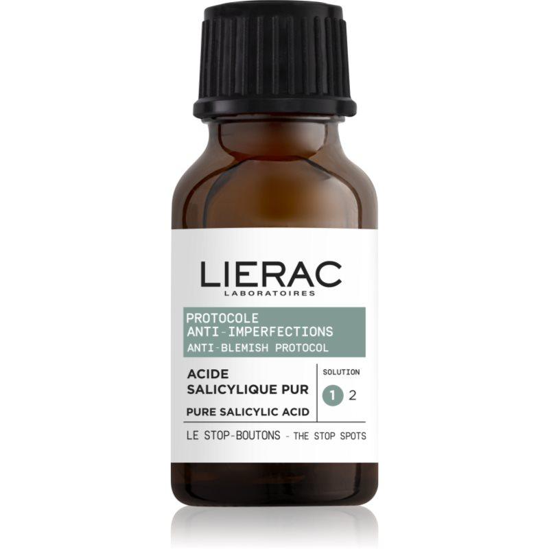 Lierac Anti-Blemish Protocol The Peeling pleťový peeling s kyselinou salicylovou 15 ml