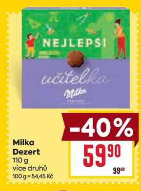 Milka Dezert 110 g