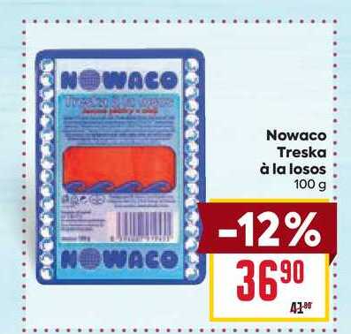 Nowaco Treska à la losos 100 g 