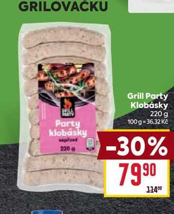 Grill Party Klobásky 220 g