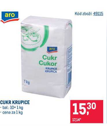 Cukr krupice 1kg
