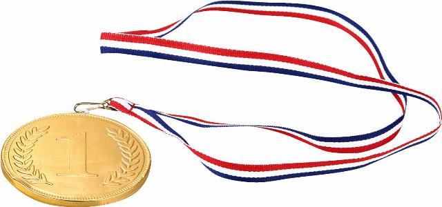 Chocoland Medaile s trikolorou