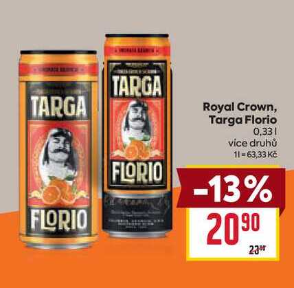 Royal Crown, Targa Florio 0,33l