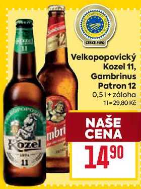 Gambrinus Patron 12 0,5l