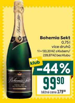 Bohemia Sekt 0,75l