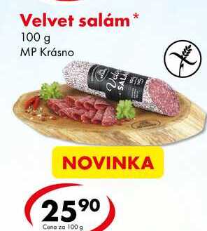 Velvet salám, 100 g