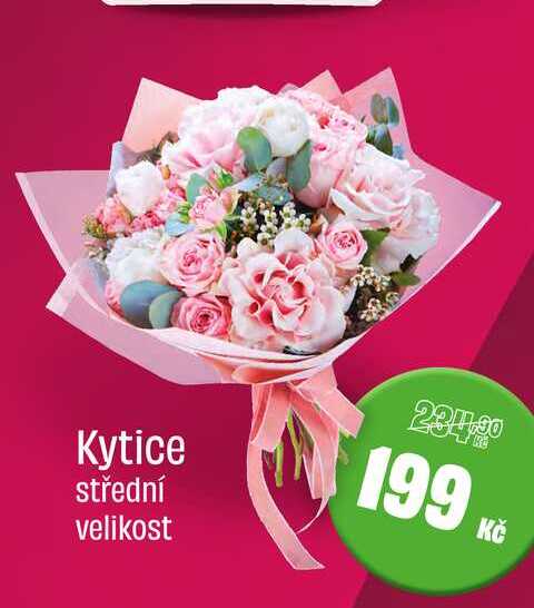 Kytice střední velikost 