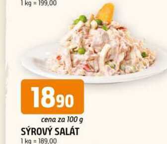 SÝROVÝ SALÁT 100 g