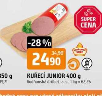 KUŘECÍ JUNIOR 400 g 