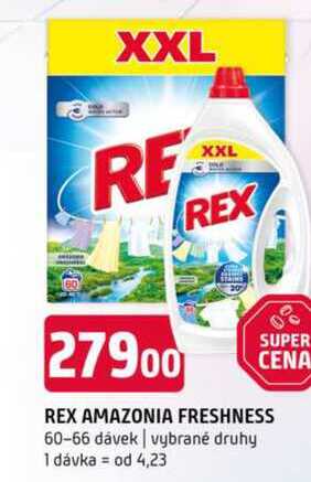 Rex amazonia freshness 60-66 dávek vybrané druhy 
