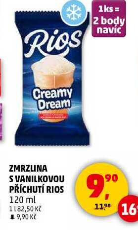 ZMRZLINA S VANILKOVOU PŘÍCHUTÍ RIOS, 120 ml 