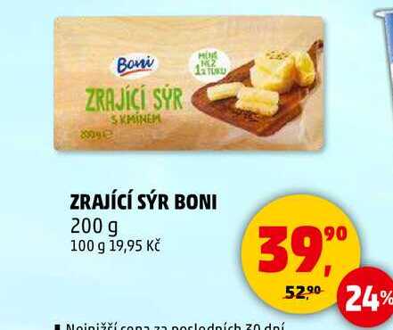 ZRAJÍCÍ SÝR BONI, 200 g 
