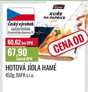 HOTOVÁ JÍDLA HAMÉ 450g
