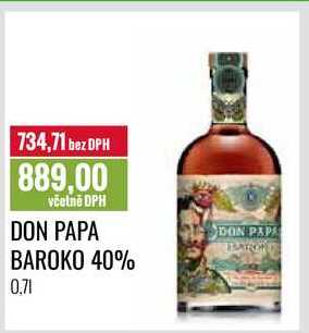 DON PAPA BAROKO 40% 0,7l