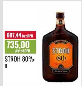 STROH 80% 1l
