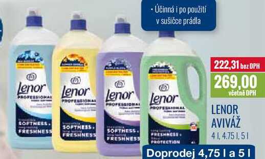 LENOR AVIVÁŽ 4l, 4,75l, 5l