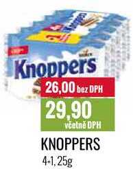 KNOPPERS 4+1x25g