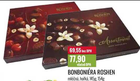 BONBONIÉRA ROSHEN 145g, 154g 